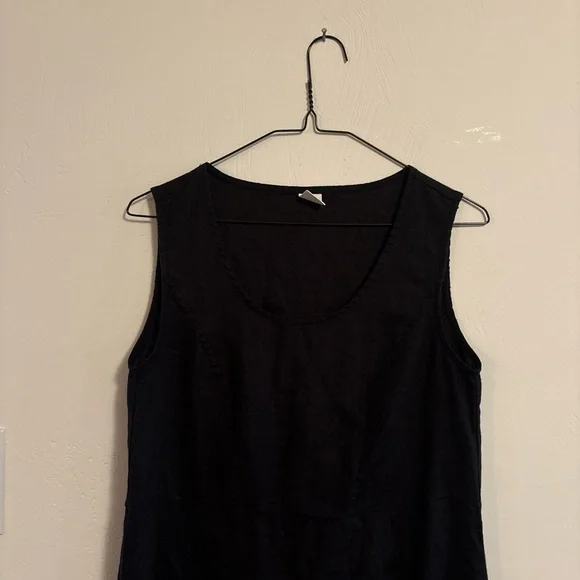 100% linen black dress 🖤 - Picture 4 of 6